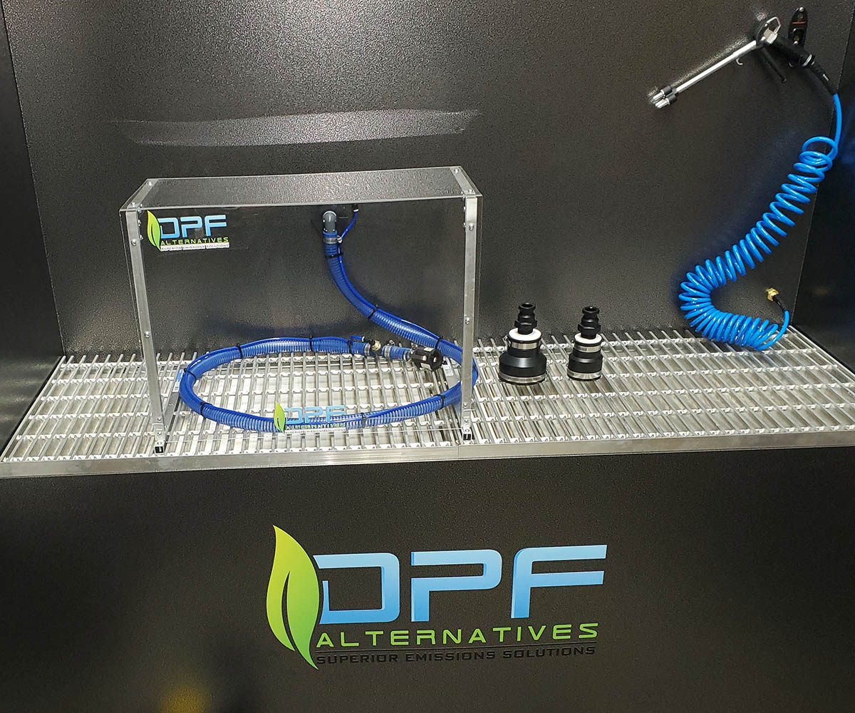 DPF Cleaning equipment used by DPF Alternatives in New Mexico / Farmington, NM.