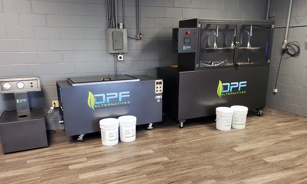 Ultrasonic DPF Cleaning Equipment at DPF Alternatives.