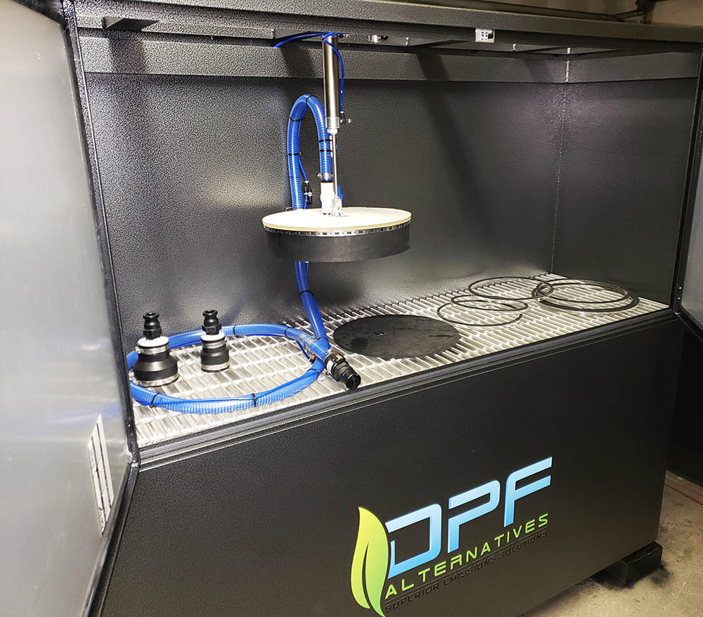 Ultrasonic DPF cleaner in Columbus, Springfield, & Dayton, OH.