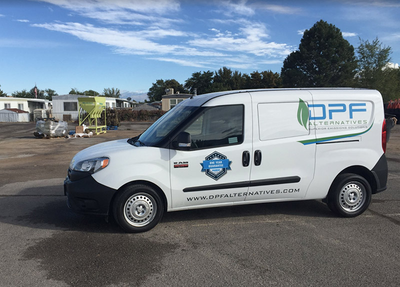Our team performing a DPFs cleaning in your local area.