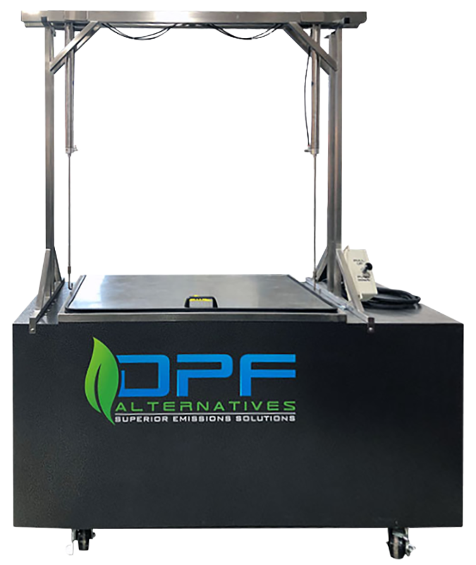 DPF ultrasonic tank with DPF Alternatives.